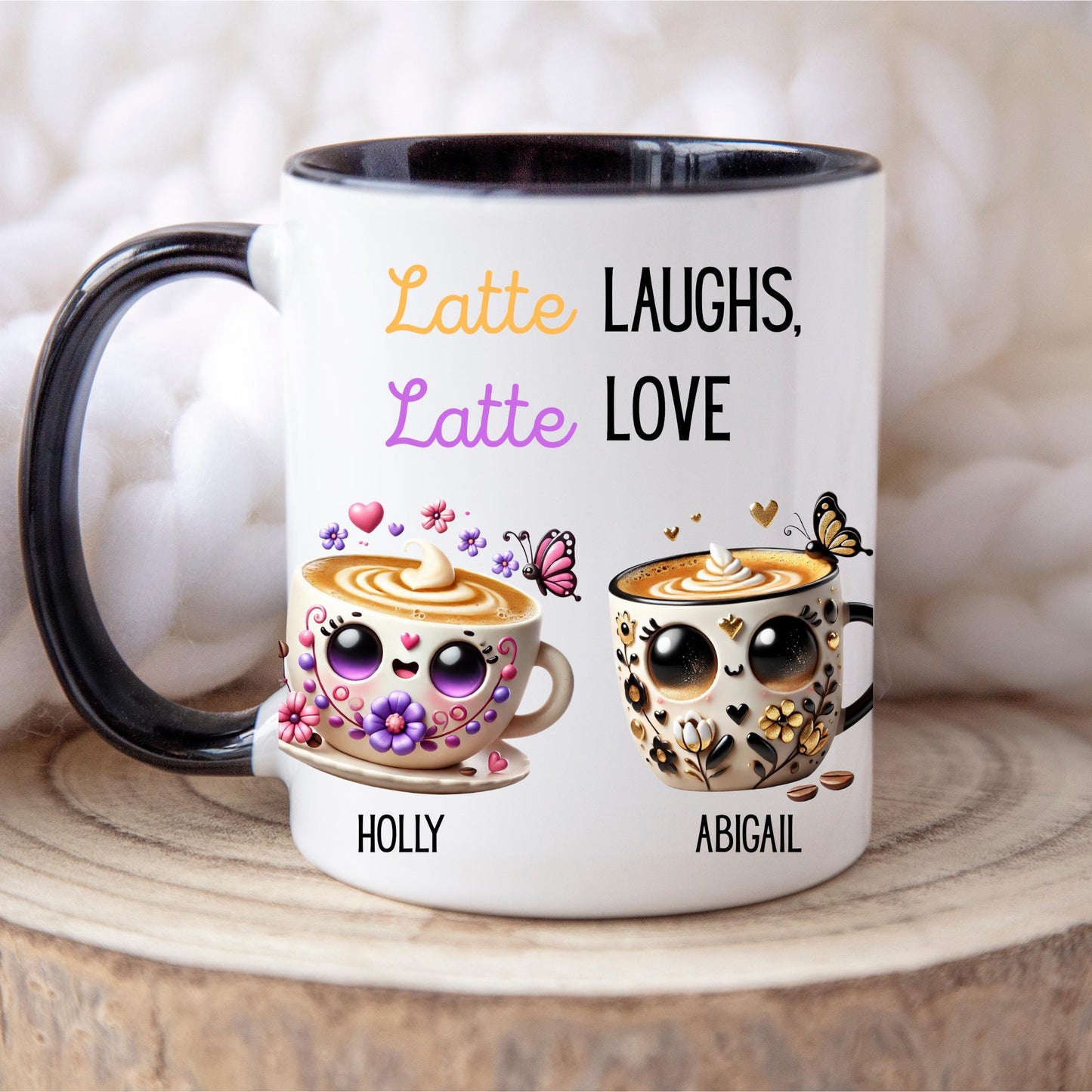 Personalised Best Friend Mug — Custom latte Mug — Thoughtful Gift for Her — Birthday, Thank You, Friend, gift, Christmas