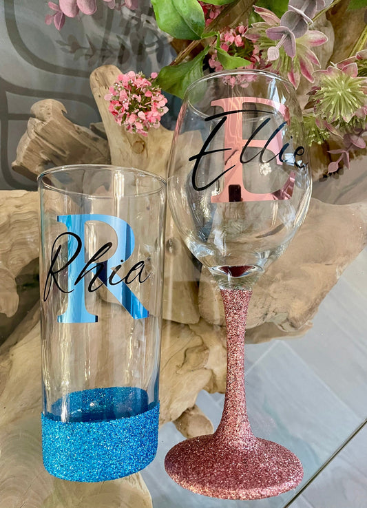Personalised Glass birthday gift for her gift for him Mixologist Whiskey Fan Gift 18th 21st 30th 40th 50th 60th Gin Wine Prosecco Champagne