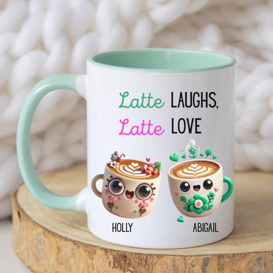 Personalised Best Friend Mug — Custom latte Mug — Thoughtful Gift for Her — Birthday, Thank You, Friend, gift, Christmas