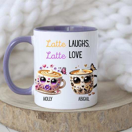 Personalised Best Friend Mug — Custom latte Mug — Thoughtful Gift for Her — Birthday, Thank You, Friend, gift, Christmas