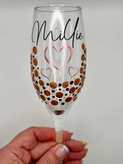 Personalised Birthday Shot Glasses – Custom Name & Age – Hand-Painted Dot Design – 18th, 21st, 30th, 50th Gift – Party Favour or Keepsake