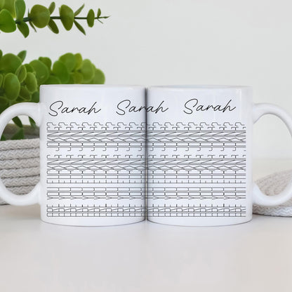 Personalised hidden message Mug — gift for him — Gift for her - Birthday, Thank You, Friend, gift, Christmas, Bestie, secret Santa