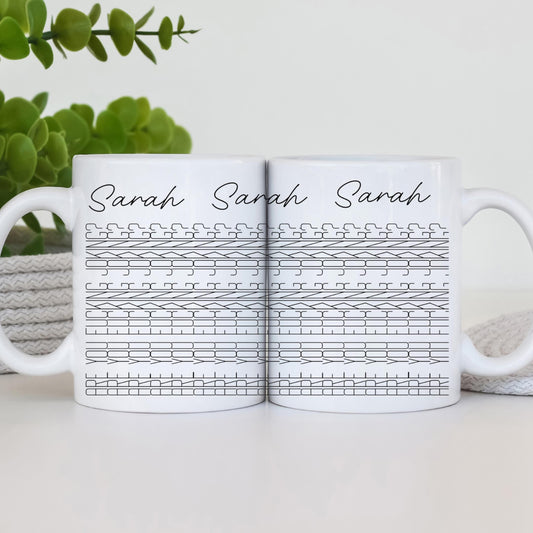 Personalised hidden message Mug — gift for him — Gift for her - Birthday, Thank You, Friend, gift, Christmas, Bestie, secret Santa